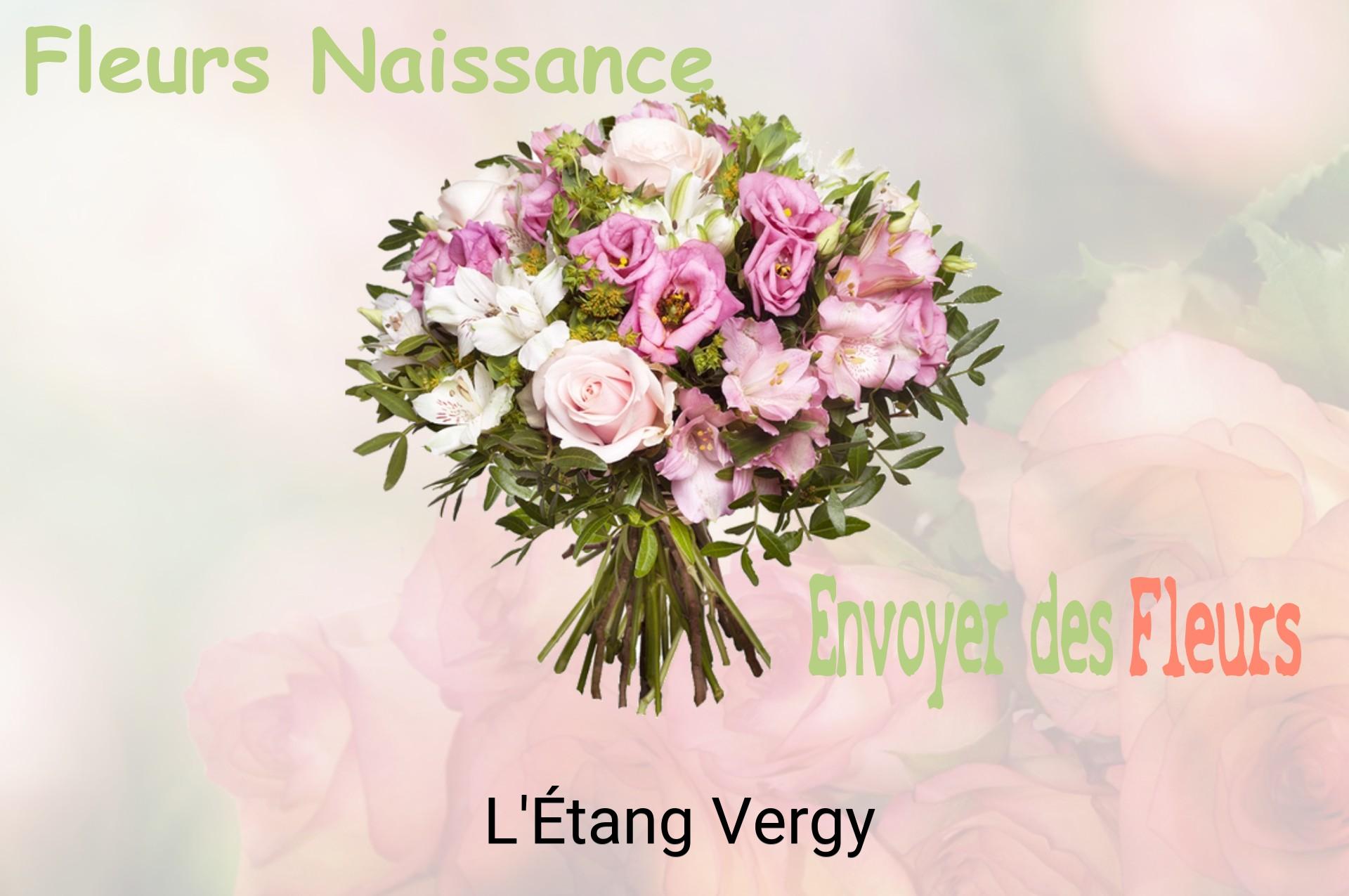 Bouquet de fleurs de naissance livré à L'Étang-Vergy
